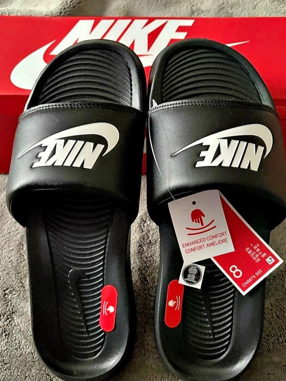 Nike Victori One Slide Black US 8